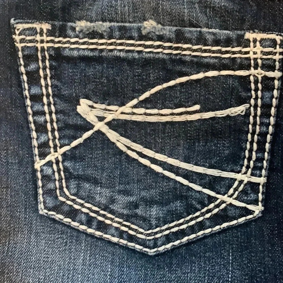 Silver Monroe jean skirt - Picture 5 of 6